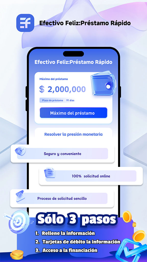 Efectivo Feliz:Préstamo Rápido